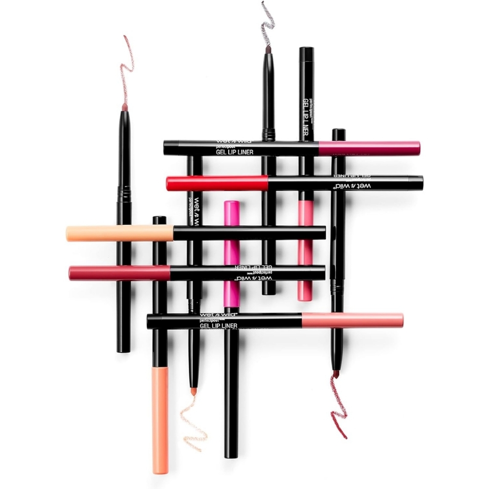 NEW Wet n Wild Perfect Pout Matte Retractable Gel Lip Liner Lay Down the Mauves - Picture 7 of 9